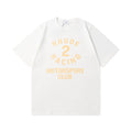 Rhude T Shirt Racing Club Alphabet Slogan Printed Short Sleeve T-Shirt