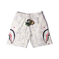 Bathing ape Bape Shorts Camo luminous shark side print five-point pants straight beach pants