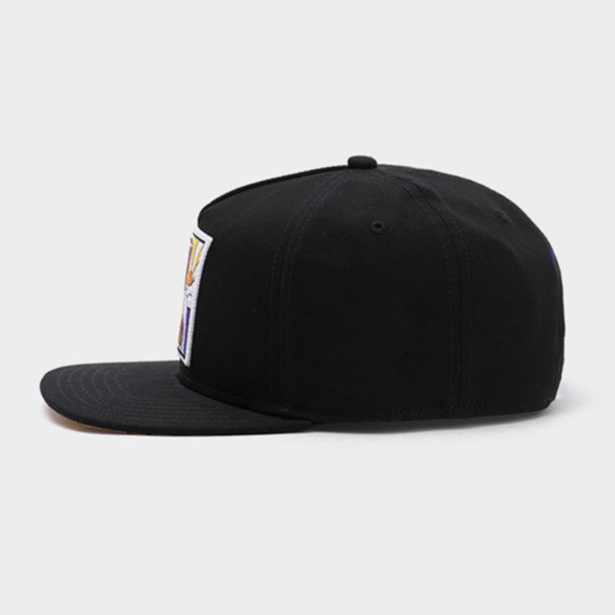 Trendy flat brimmed snapback hats hip hop character avatar
