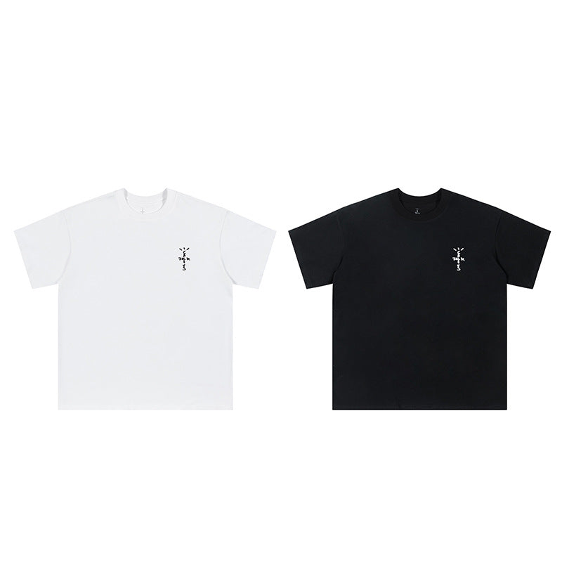 Travis Scott T-Shirt Crew Neck Loose Short Sleeve T