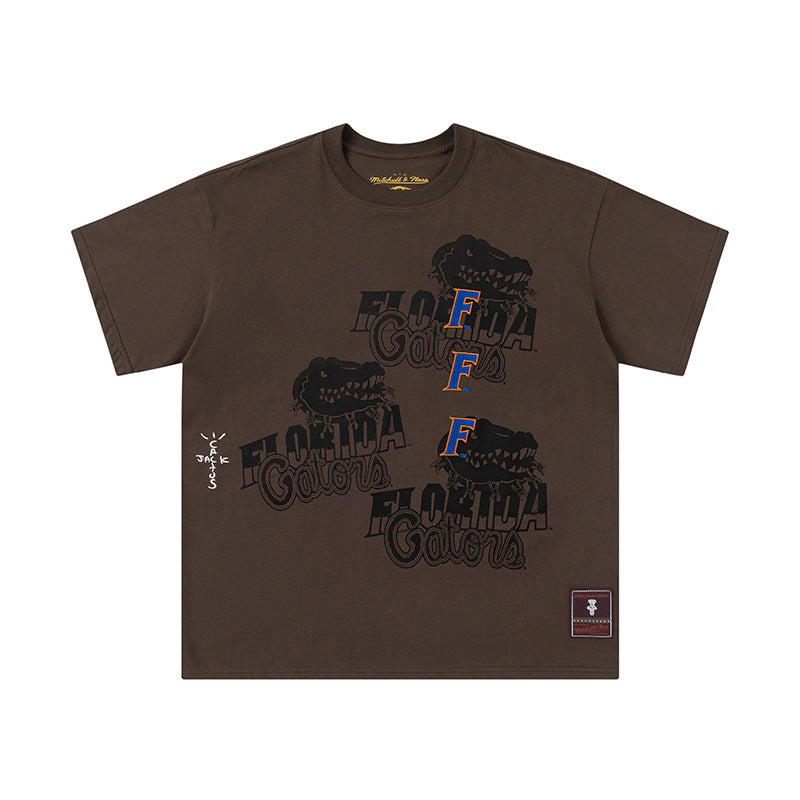 Travis Scott T-Shirt TRAVIS SCOTT Short Sleeve Summer KAWS Hip Hop T-Shirt