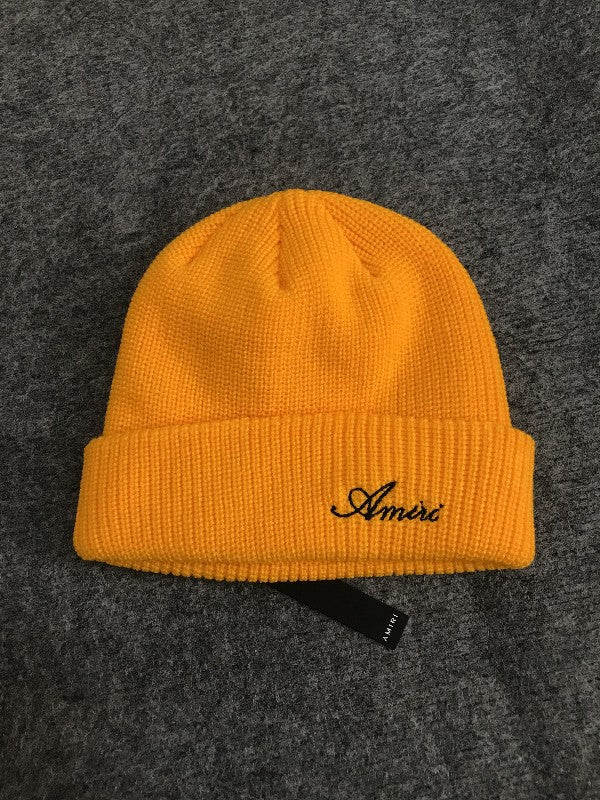 Amiri Knitted Hat AM Trend Embroidery
