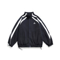 Unisex Jacket Spring and Autumn Coat Men's and Women's Loose Lapel Vintage Sports Jacket