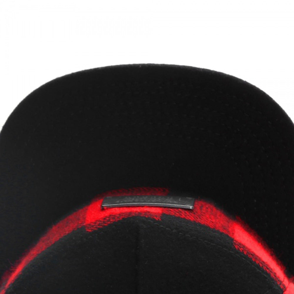 Trendy flat brimmed snapback hats adjustable sunshade