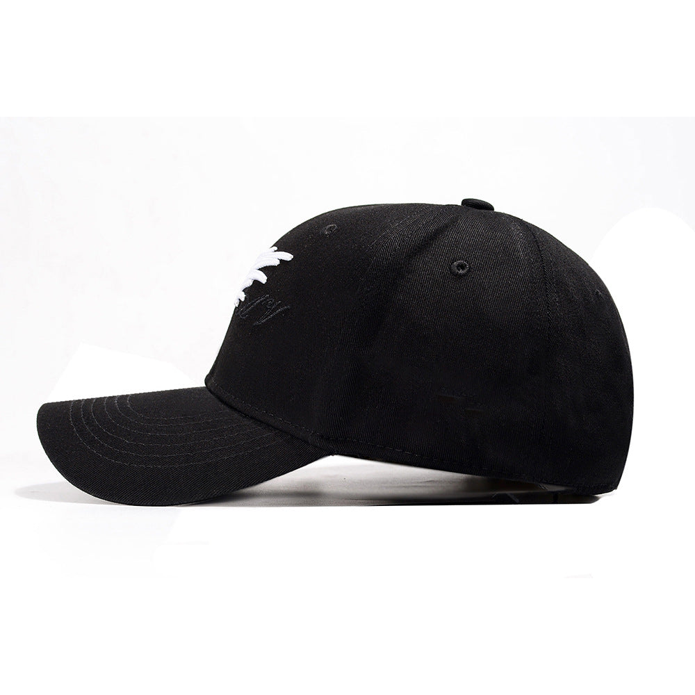 Trendy flat brimmed snapback hats eagle series