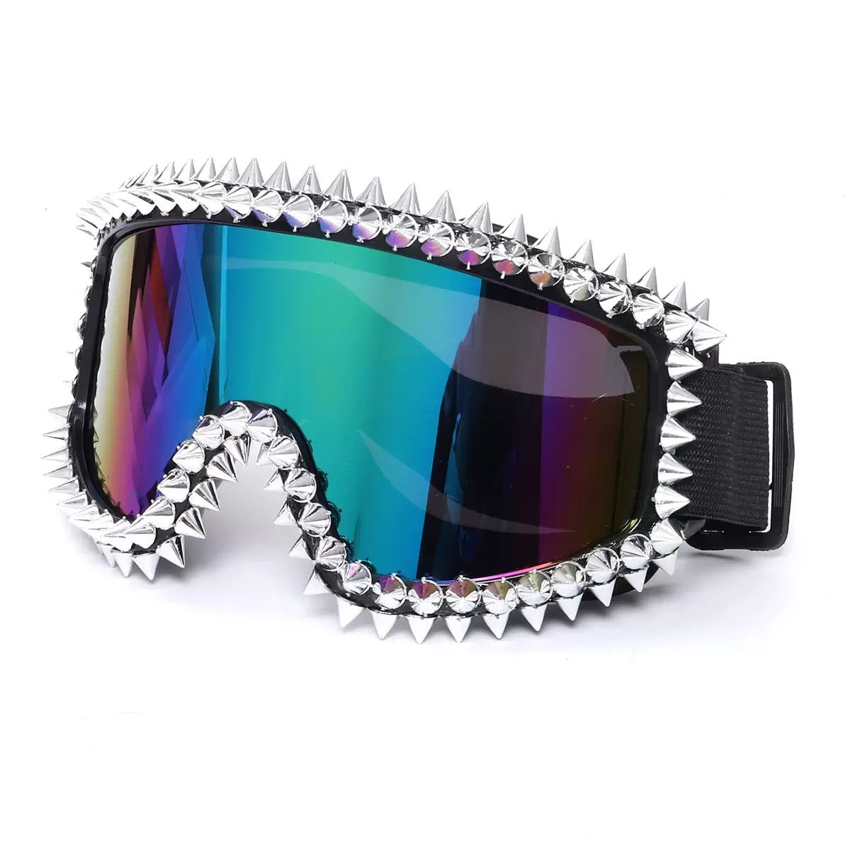 Trendy punk glasses anti-fog and windproof