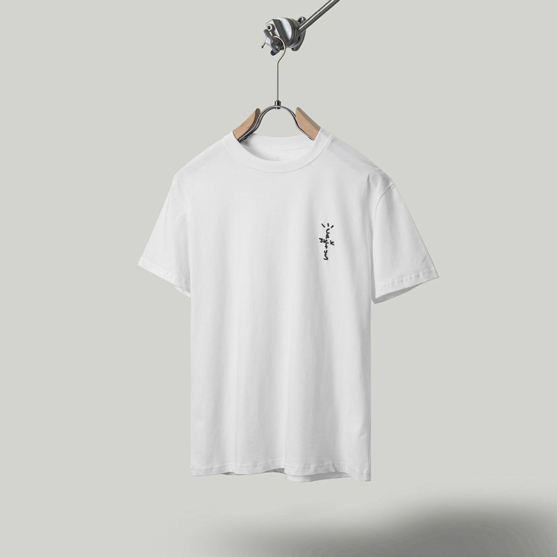 Travis Scott T-Shirt Crew Neck Loose Short Sleeve T