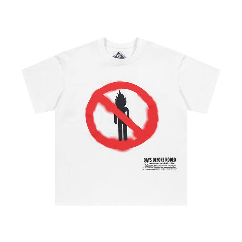 Travis Scott T-Shirt Travis Scott FW24 DAYS BEFORE RODEO Short Sleeve