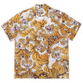GUILTYPARTIES TIGER Shirts 19ss Tiger Print Tiger Totem Hawaiian Casual Short Sleeve Shirt Men