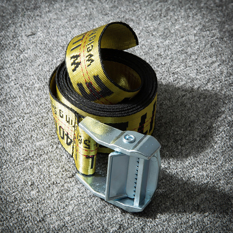 OW  Belts Canvas Belts Hip Hop Embroidery