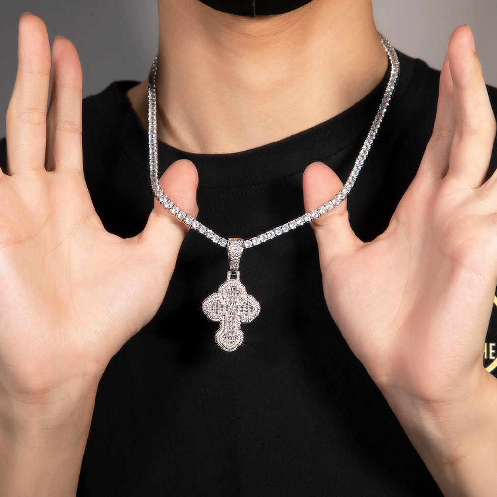 Jewelry Cloud CrossNecklaces Crosses Spectrum Necklaces Crosses