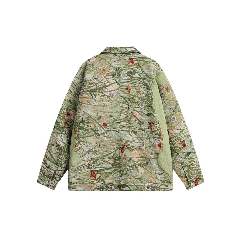 Unisex Jacket Loose Lapels Jacket Men and Women Spring and Autumn Coat