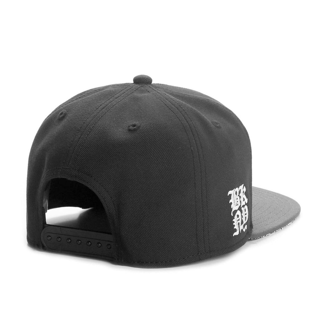 Trendy flat brimmed snapback hats cashew pattern