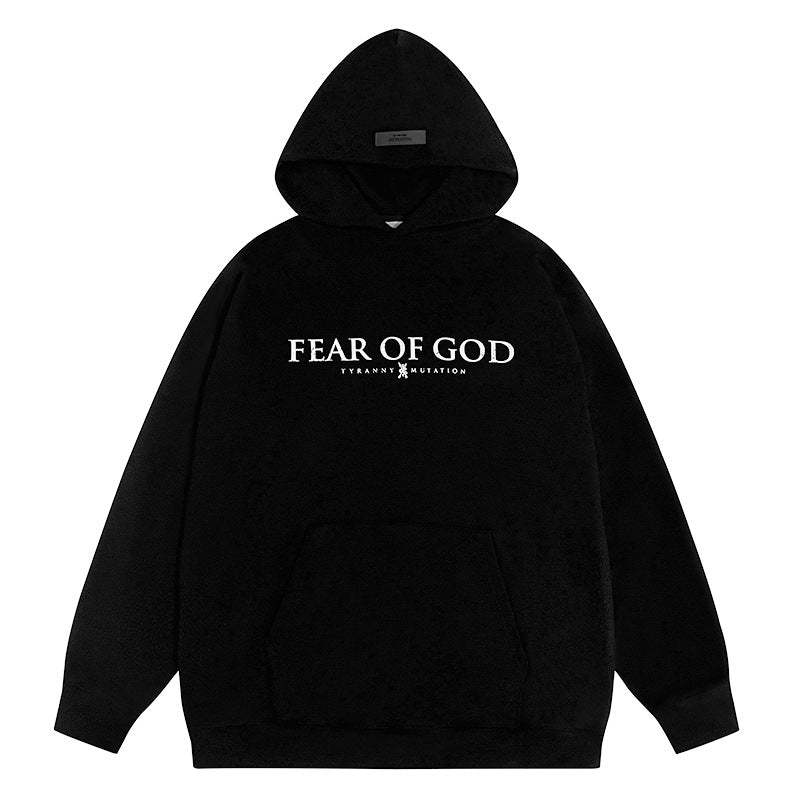 Amiri Hoodie FOG American pattern hooded sweater for men and women