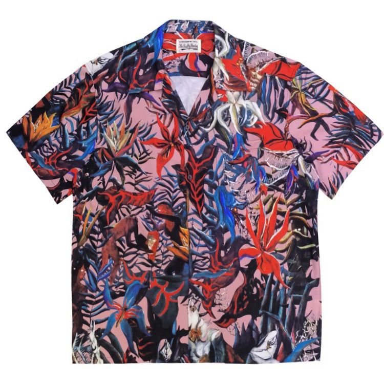 GUILTYPARTIES TIGER Shirts Hellflower, Motionless King, Hellgirl Classic Hawaiian Shirt