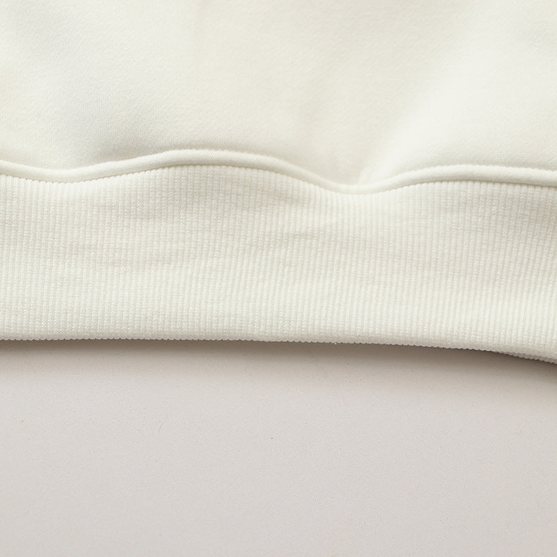 OW hoodie autumn and winter colored arrow velvet
