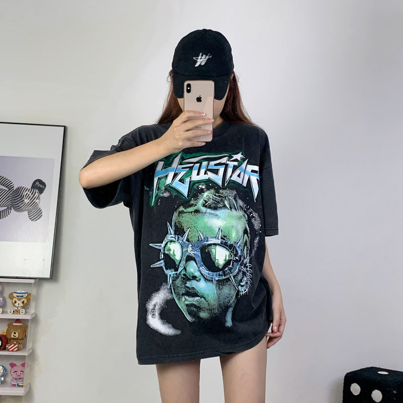 HS  T Shirt Casual Loose