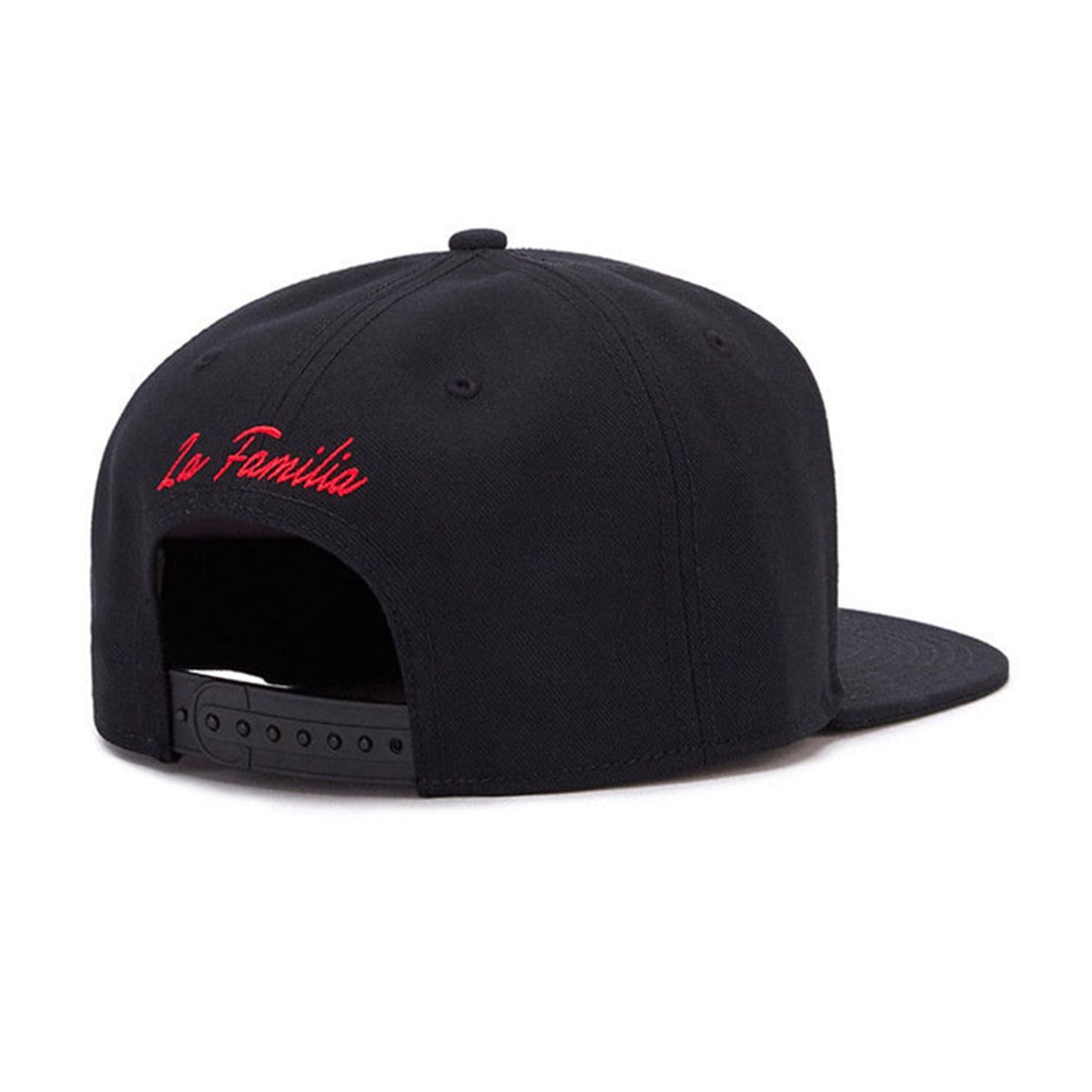 Trendy flat brimmed snapback hats embroider brooklyn breathable and adjustable