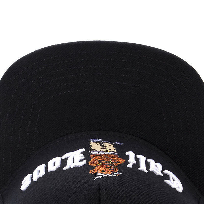 Trendy flat brimmed snapback hats cee love cap adjustable