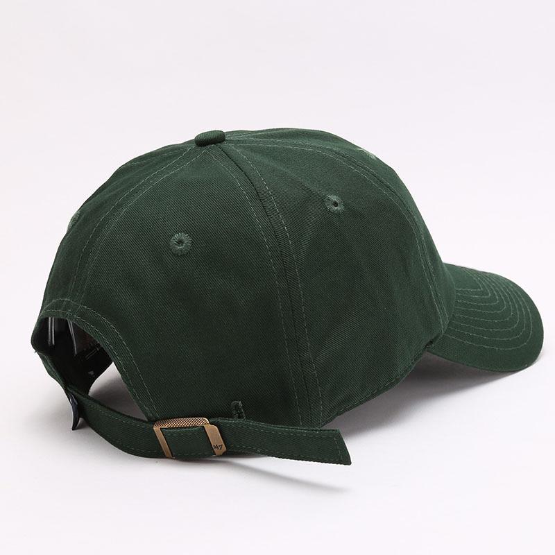 Dodgers and Yankees Baseball Cap 47brand Baseball Cap Female Summer NY Embroidered Dark Green