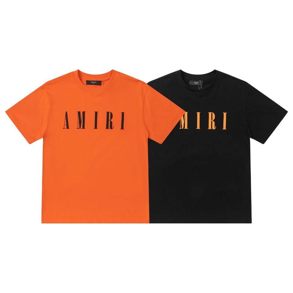 Amiri T Shirt Basic Style Letter Printing