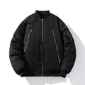 Men's Vintage Jackets Spring Baseball Suit Men's Solid Color Flight Suit