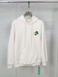 OW  hoodie painted arrow pattern hooded