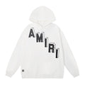 Amiri Hoodie Letter Print Hooded Sweater Loose