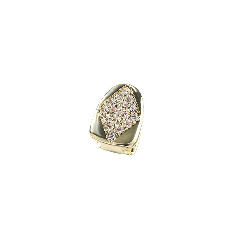 Grillz Hip Hop Diamond Gold Braces Teeth grills Royalty