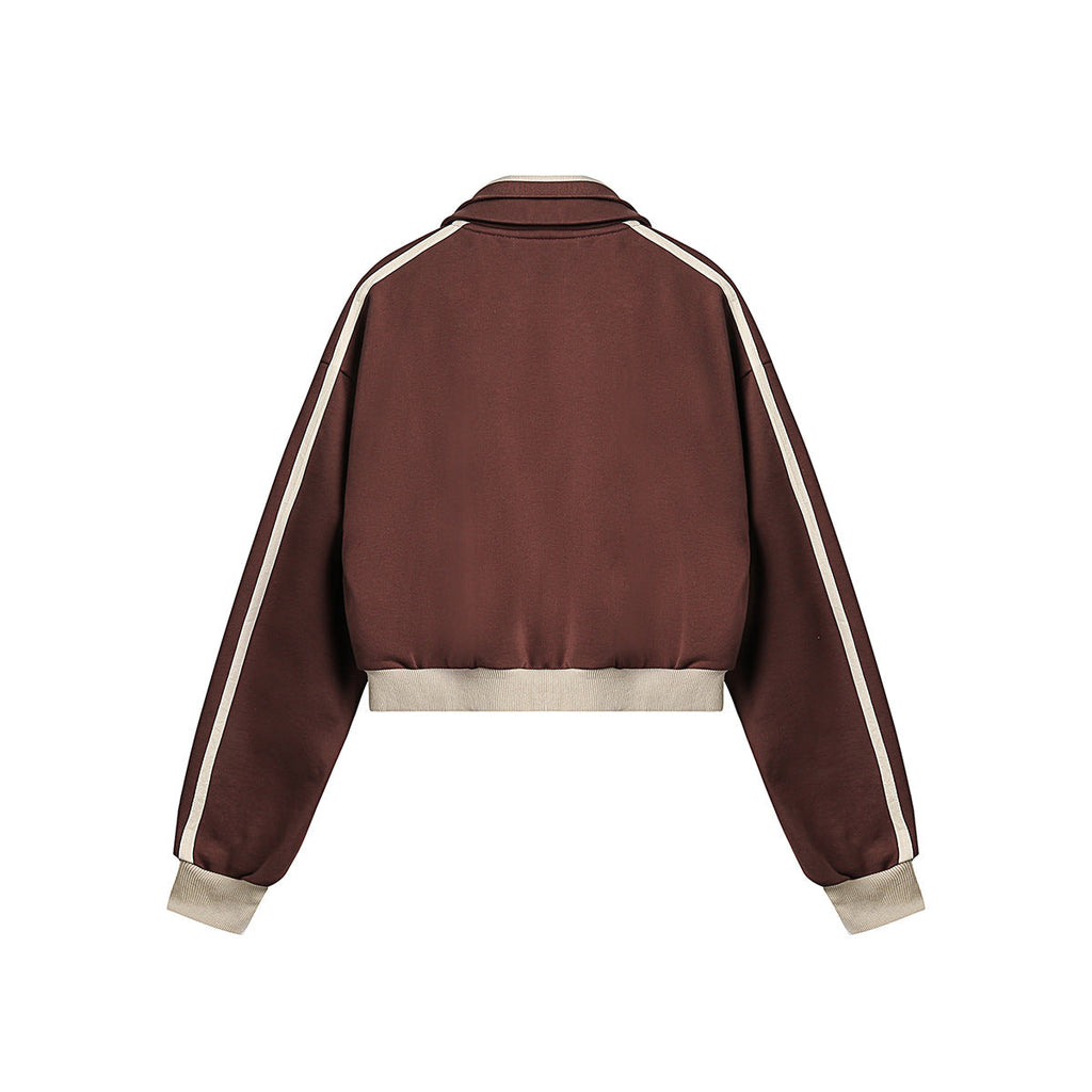 Unisex Jacket Retro Style Cardigan Short Loose Lapels Jacket