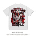 Nba T Shirt Printed Short-Sleeved T-shirt Loose Shoulder Summer Fashion Brand Top Men