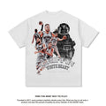 Nba T Shirt Printed T-shirt European and American High Street Short Sleeve Loose