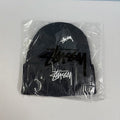 Stussy knit hat trendy brand hip hop boys and girls wool hat winter letter embroidery street cold hat fashion