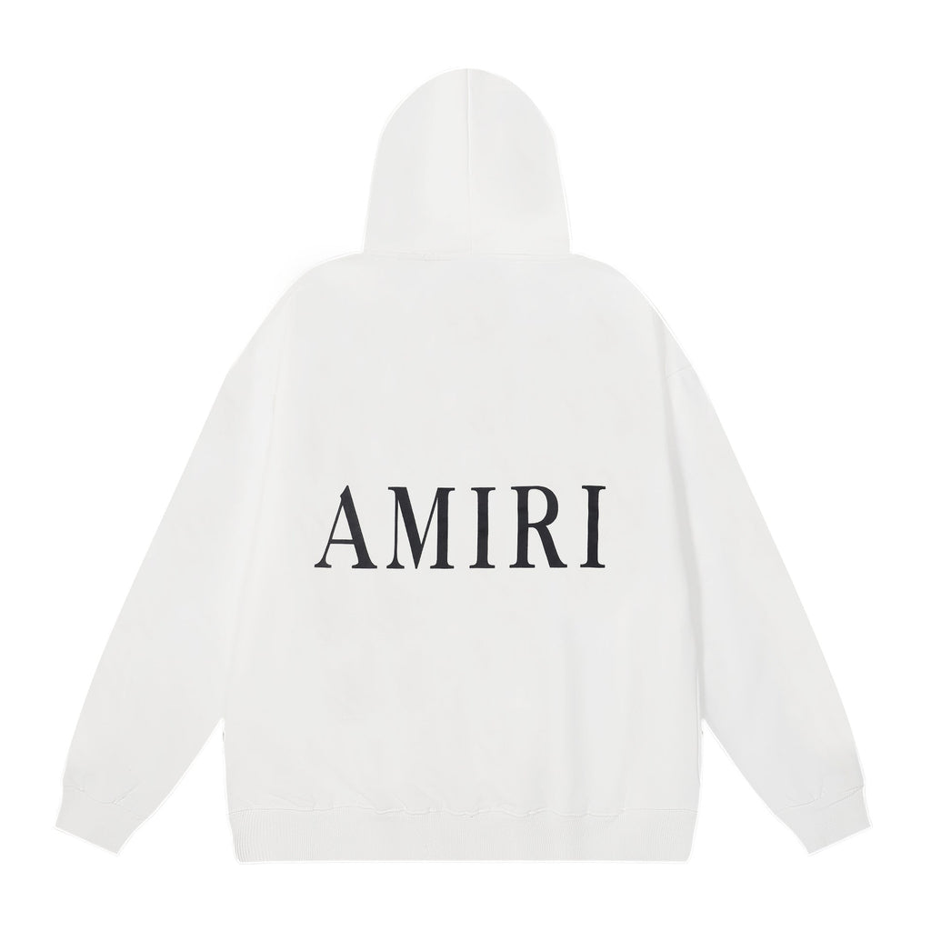 Amiri Hoodie Fall/Winter AMI HOODIE SWEATS hooded sweater for men and women