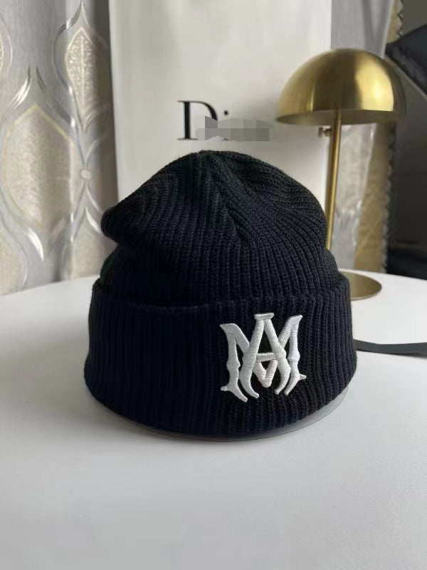 Amiri Knitted Hat AM Trend Embroidery