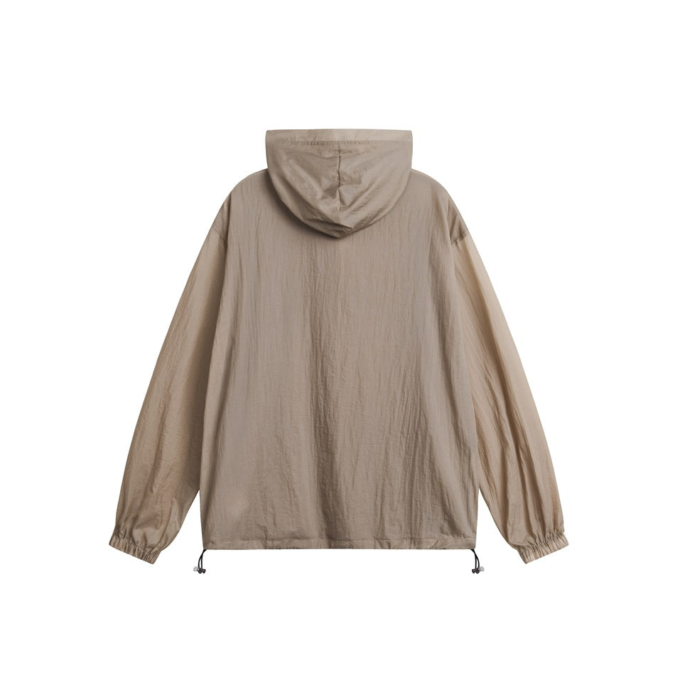 Unisex Jacket Vintage Loose Jacket Summer Sun Protective Clothes