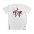 Amiri T Shirt Five-Pointed Star Printed Casual Short-Sleeved T-shirt for Men