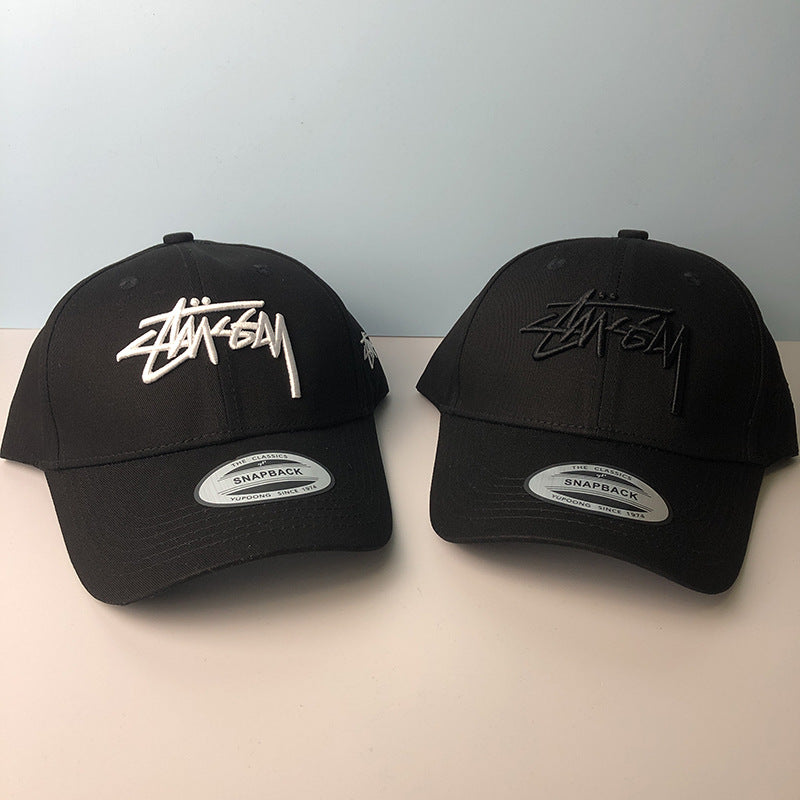 Stussy hat hat versatile embroidery letter cap raw outdoor sunshade baseball cap