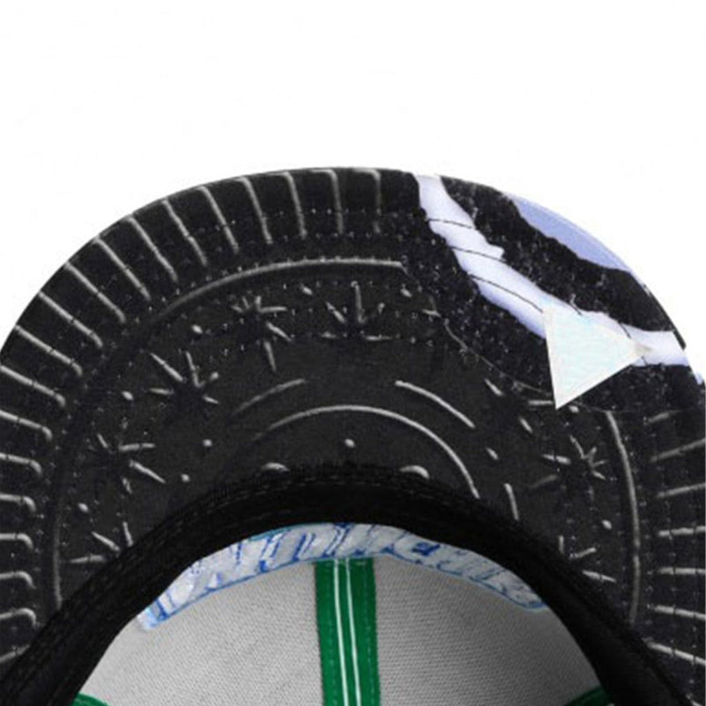 Trendy flat brimmed snapback hats munchies milk biscuits fall and winter sun protection and windproof
