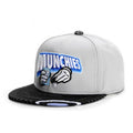 Trendy flat brimmed snapback hats munchies milk biscuits fall and winter sun protection and windproof