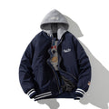 Mens Vintage Jackets Cotton Baseball Suit Street Tide Jacket