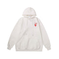 OW  hoodie with a shining star arrow pattern fleece hoodie