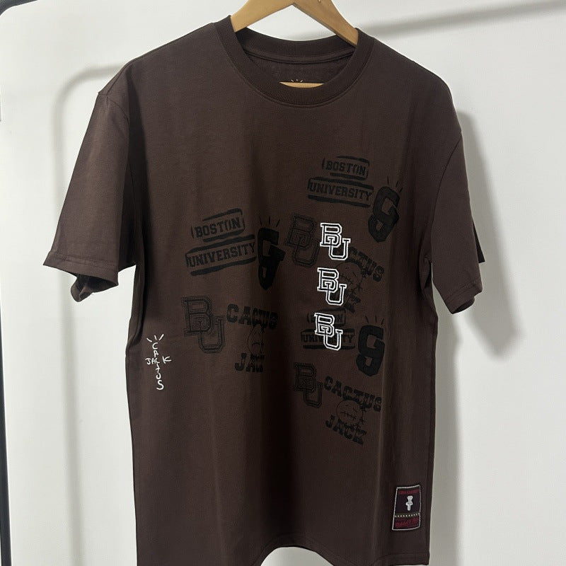 Travis Scott T-Shirt TRAVIS SCOTT Short Sleeve Summer Hip Hop T-Shirt