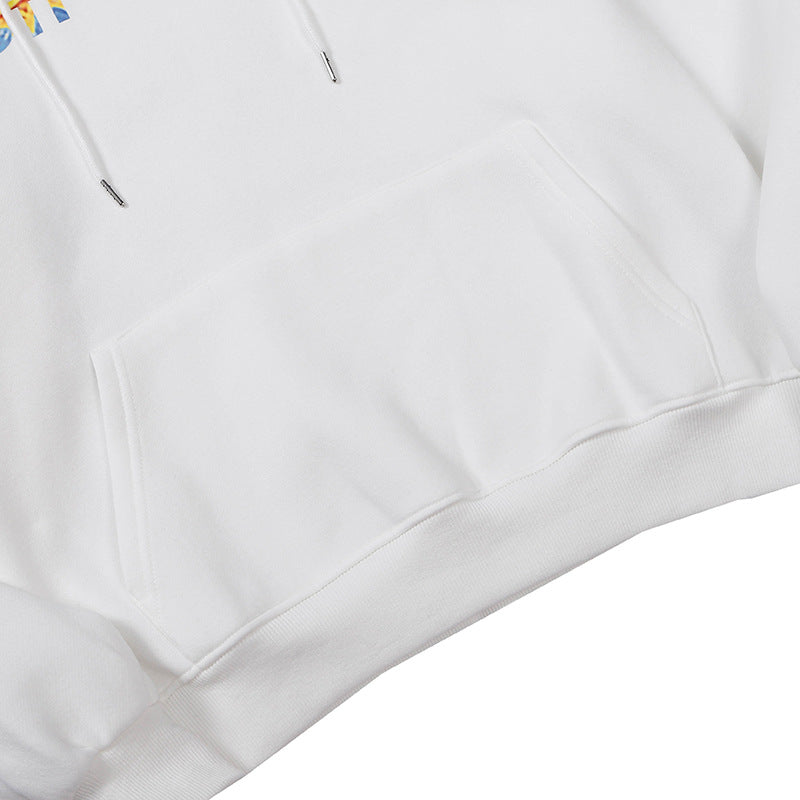 OW  hoodie space astronaut arrow fleece hooded