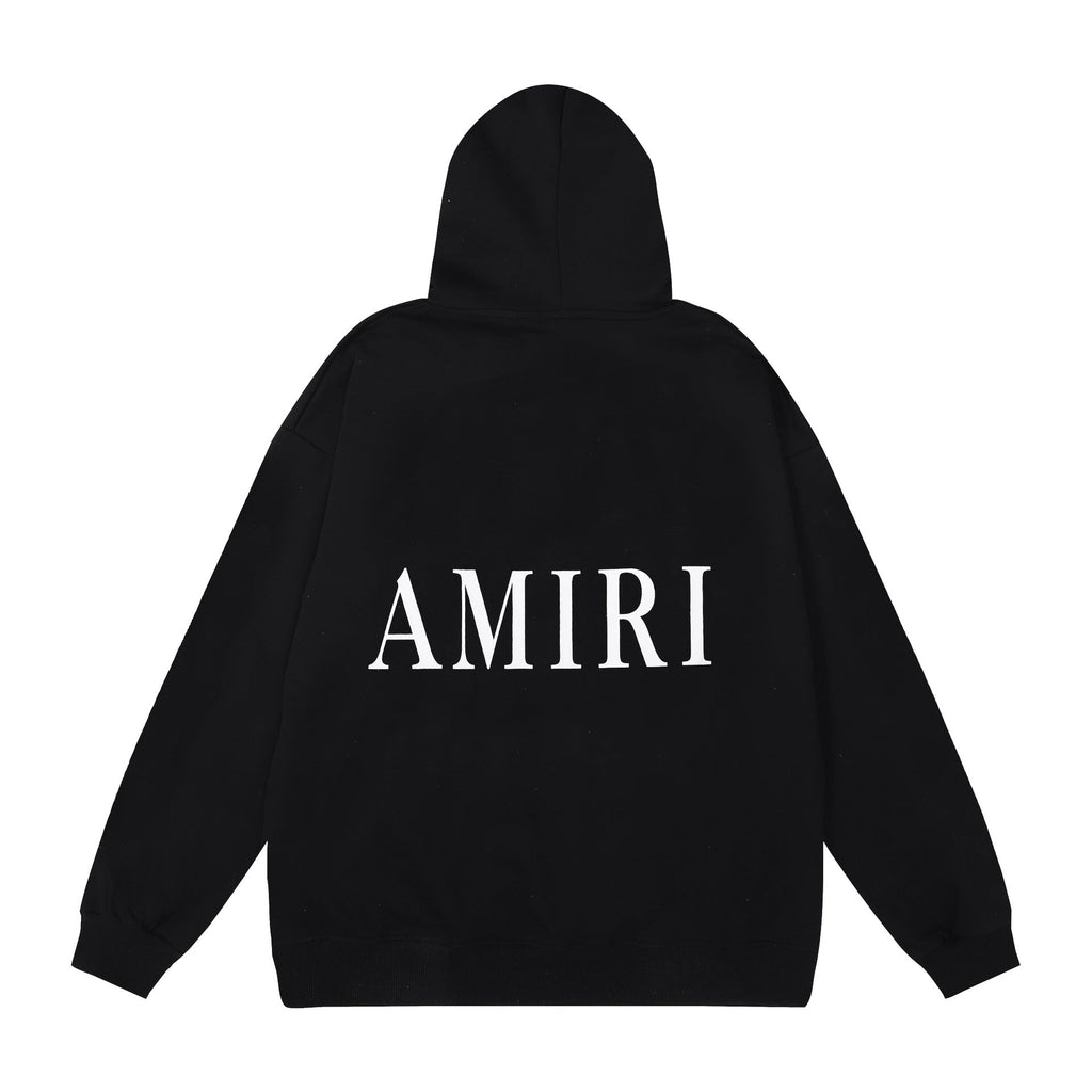 Amiri Hoodie Fall/Winter AMI HOODIE SWEATS hooded sweater for men and women