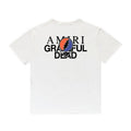 Amiri T Shirt Printed Casual Hip Hop High Street round Neck Short Sleeve T-shirt