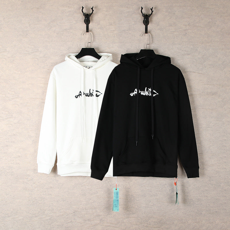 OW  hoodie Autumn/Winter print hoodie
