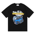 Rhude T Shirt Micro Label Alphabet Racing Print Short Sleeve T-Shirt