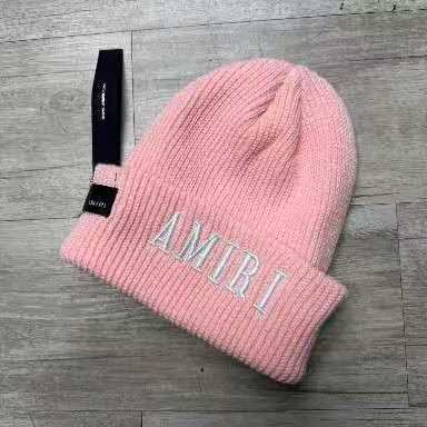 Amiri Knitted Hat AM Trend Embroidery