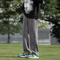 Men Jeans Summer Loose Wide Leg Pants Straight-Leg Trousers